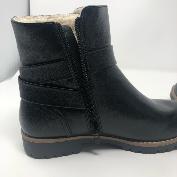 NAUTICA Black Ensign Buckle Bootie Sz 7.5 - Picture 8 of 11